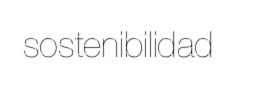 sostenibilidad